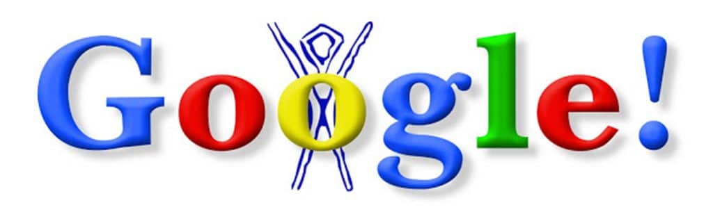 Primo Doodle realizzato da Google (1998)